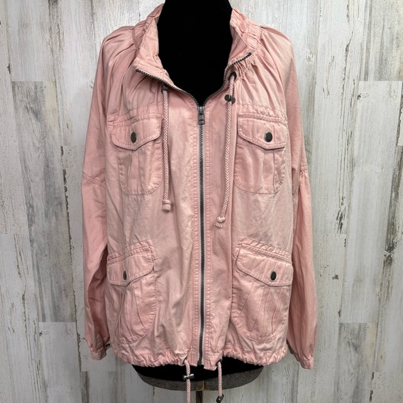 Relativity Jackets & Blazers - Relativity‎ Blush Pink Utility Jacket